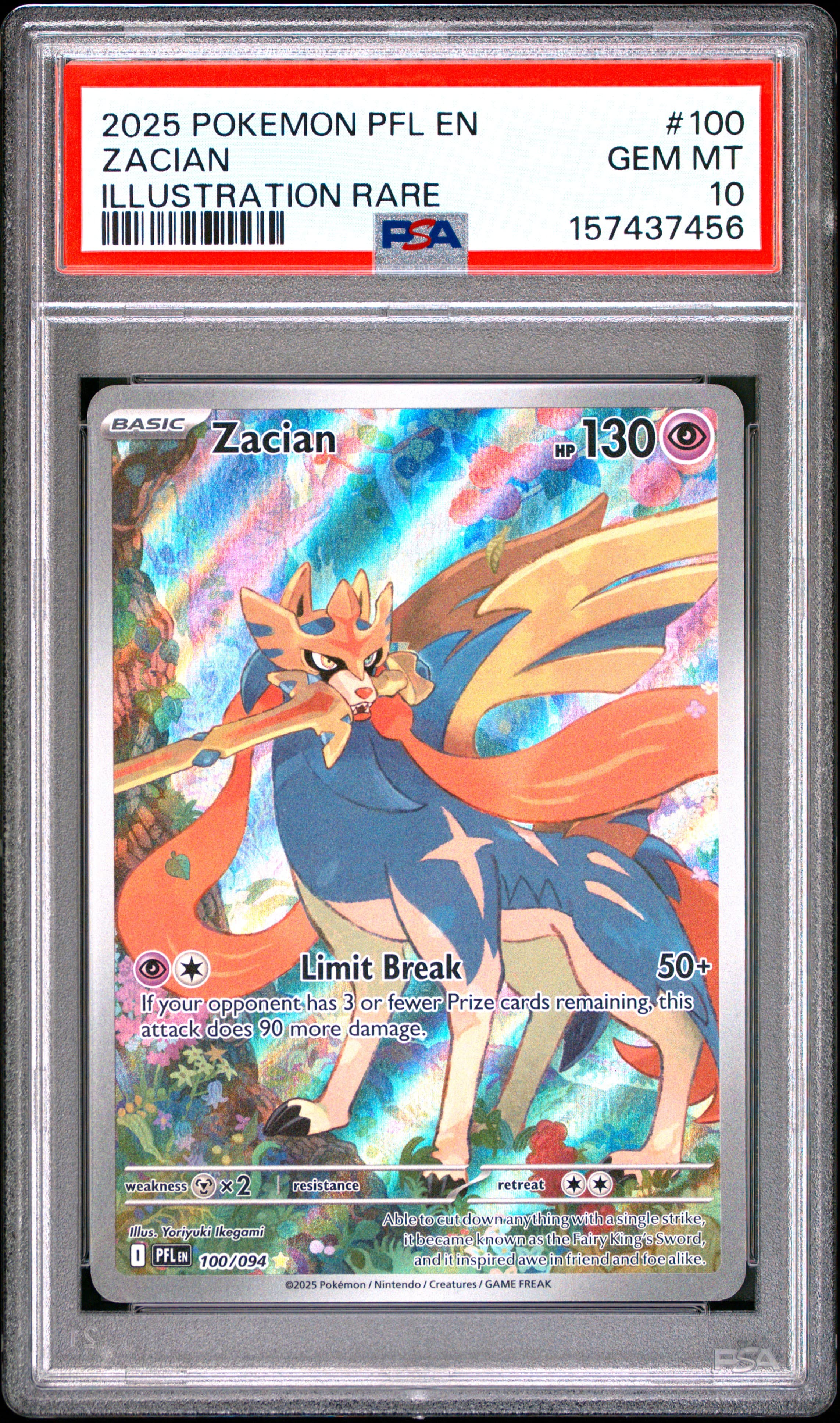 Zacian PSA 10