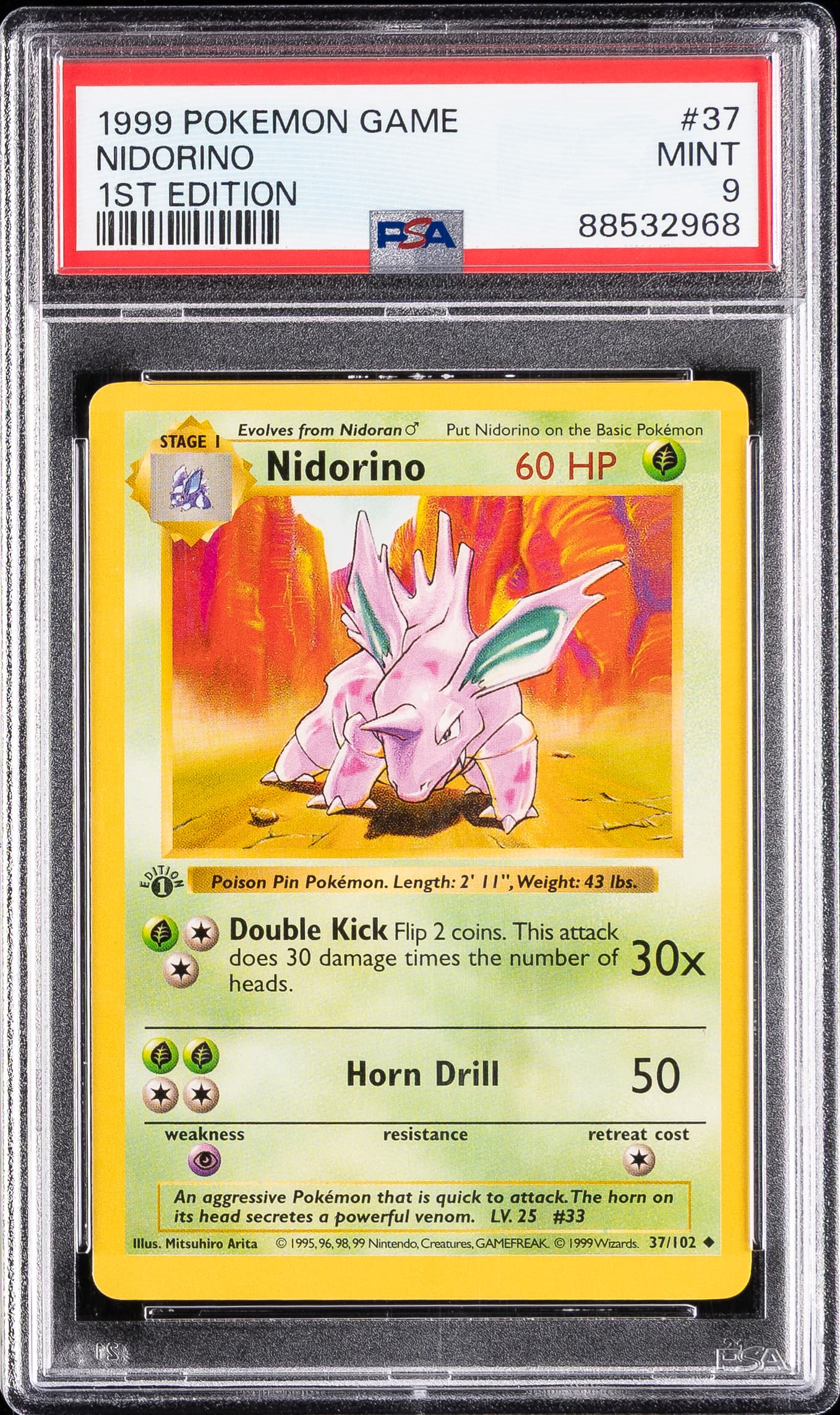 Nidorino PSA 9